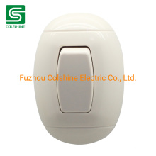 Plastic Light Switch Electrical Wall Push Switch